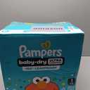 Pampers Diapers - Baby Dry - Size 1, 204 Count, Absorbent Disposable Infant Diaper