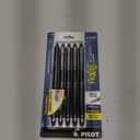 PILOT FriXion Synergy Clicker Erasable, Refillable & Retractable Gel Ink Pens, 0.5mm Extra Fine Point, Black Ink, 5-Pack