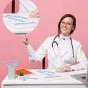 Eaasty 200 Pcs Type 1 Diabetes Teal Awareness Ribbon Pencils Bulk Diabetes Awareness Pencils for Charity Fundraising Campaigns Teacher Office Supplies