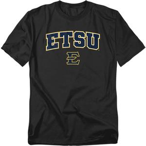 Official Collegiate Arch Logo Black Unisex Adult T Shirt Collection 2 (Black, XXL)