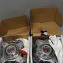 Autoround 515046 [2-Pack, 4x4] Front Wheel Hub and Bearing Assembly Compatible with 2004 2005 Ford F-150 4WD, Both Driver Passenger Side, 6 Lug w/ABS