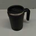 MeiAid 2026 Upgraded Automatic Magnetic Stirring Coffee Mug with Temperature Display & LeakProof Lid – Suitable for Office School Home (Black)