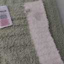 Snuggle Sac Fluffy Ribbed Sage Green Blanket Twin Size, Soft Luxurious Knit Fuzzy Microfiber Blankets for Sofa, Bed, Sage Green, 60x80 inches