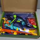 2 Pack Bow and Arrow Set for Kids, Light Up Archery Set with 14 Suction Cup Arrows, Archery Targets Outdoor Games for Kids Ages 4-8 8-12, Birthday Gifts Toys for 5 6 7 8 9 10 11 12 Year Old Boys Girls (Blue&purple)