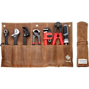 IRONCUBE Tool Pouch, Roll-Up Storage Bag for Hand Tools & Wrenches