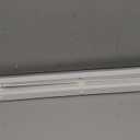 LazBlinds No Tools No Drill 1" Vinyl Mini Blinds, Cordless Blinds for Windows, Light Filtering Horizontal Window Blinds & Shades, 33" W x 48" H, White