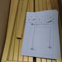 8.2FT Adjustable Backdrop Stand Kit - Square Wedding Arch & Balloon Arch for Photo Booth Background, Baby Shower, Birthday Party Decorations (Portable Frame) (Gold,8.2X 8FT)