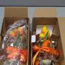 Tulip Flower Lamp–Birthday Gifts for Women/ Mom, 3 Colour Infinitely Dimming Battery Powered Small Night Light, Rechargeable Cordless Touch Table Lamp for Restaurant Bar Coffee Shop Bedroom Decor, Pack of 2