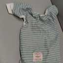 KYEESE Dog Pajamas Striped Pet Jumpsuit Soft Doggie Jammies Lightweight Onesie 4 Legs PJS Stretchable Dog Pajamas Breathable Costumes Comfortable Sleepwear for Small Dogs,Green Striped, X-Large