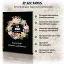 End of Life Planner, I'm Dead Now What, Last Wishes Notebook, End Of Life Planner Organizer Binder Notebook for Final Wishes, Funeral Planning & Important Affairs