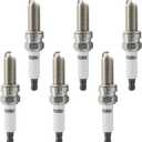 Iridium Spark Plugs XP5701 Compatible with Dodge Charger Challenger Grand Caravan Chrysler 200 300 Jeep Grand Cherokee Wrangler V6 3.6L Replaces 7751 9407 SP149125AF 12290R1AA01 (6 Pack)