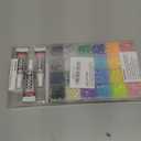 33000Pcs Rhinestones for Bedazzling, 3mm Bedazzler Kit with Flatback Rhinestones for Clothes Crafting Crafts Nails Clothing, Flat Back Resin Rainbow Colorful Colored Crystal with B 7000 Glue Clear (Large Pack + 3pcs Glue, 24 Mix Jelly AB colors | 3mm)