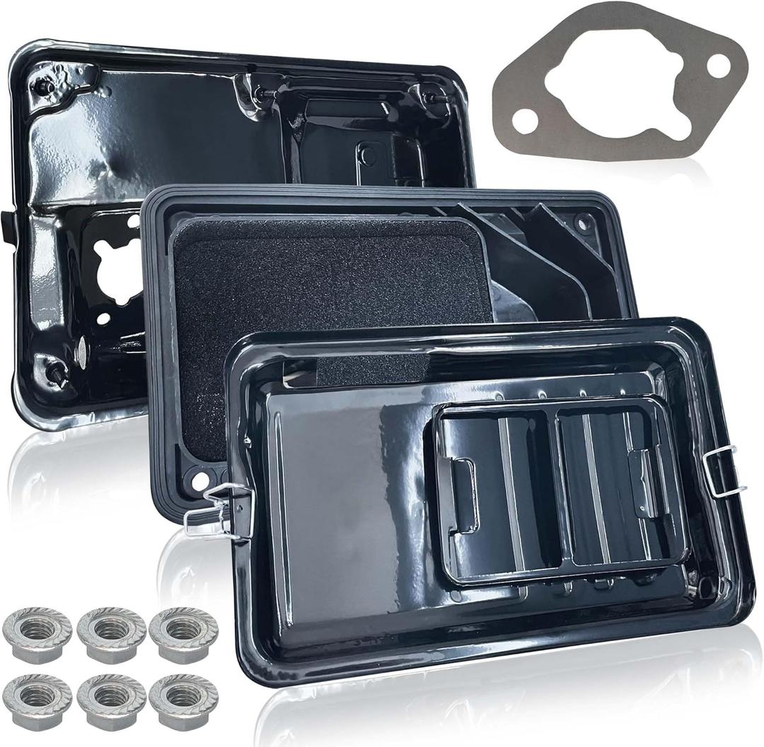 Air Filter w/Housing Cover Cleaner Assembly for Honda GX390 GX340 GX270 GX240 Clone Predator Champion Generac Wen ETQ Blackmax Ryobi 5000 6000 7000 8000 9000 Watt Coleman Powermate Generator (5KW)