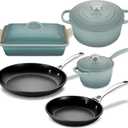 Le Creuset 6-Piece Basic Kitchen Essentials Cookware Set - Sea Salt