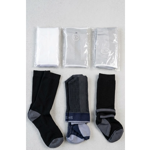 6 Pack Copper Compression Socks for Women and Men Circulation-Best Support for Medical,Running,Nursing,Athletic (Small-Medium)