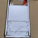 OLIXIS 7 Drawer Mobile File Cabinet Under Desk Storage Organization with Wheels Vertical Filing Chest Rolling Wood Small Desk Printer Stand for Home Office, 15.75"D x 18.74"W x 34.25"H, White