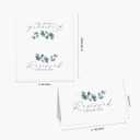 CLEVER SIGNS Reserved Table Signs, Pack of 25, for Weddings, Receptions, Christmas, Events, 4x6 Inch Reservation Cards