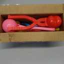 Snowball Maker, 4 Pack Snowball Mold for Kids, Snowball Mold Snow Toys, Outdoor Beach Toy Snowball Maker Toys with Handle, Birthday Xmas Gifts for Kids Ages 2-10