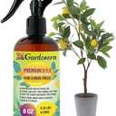 Gardenera Proffesional Lemon Tree Spray Fertilizer Mist for Home Gardening | 3-1-2 Gentle Blend Mist for Healthy Leaves & Growth | Essential Nutrients for Lemon Trees - 8oz