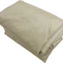 Snowthrower Cover Multifunction Large Portable Snowplow Dust Cover for Snowthrower (Beige)