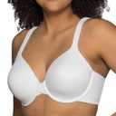 Vanity Fair Women's Light Lift Bra: Comfort Straps & No Poke Underwire (38DD, Back Smoothing (78349) - White)