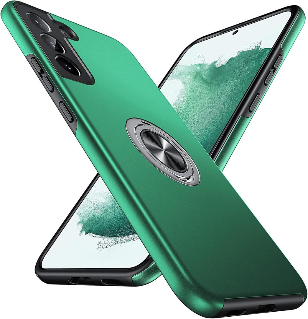 Anqrp Designed for Samsung Galaxy S22 Plus Case, Built-in [15Ft Drop Protection][Heat Dissipation] Shockproof Military Grade Protection,for Samsung Galaxy S22 Plus Case,Green