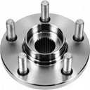 MotorbyMotor 2PK 930-400 Front Wheel Bearing and Hub Assembly with 5 Lugs Fits for Toyota Camry Avalon Venza Sienna, Toyoto Highlander (2WD), Lexus ES300H ES350, Heavy Duty Hub Bearing Assembly-510063