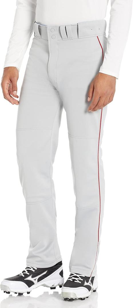 Mizuno MVP Pro Piped Baseball Pants (Gray, XS)