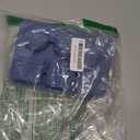 Acomler Large Silicone Ice Cube Tray, 3 Big Crystal Cubes & 3 Sphere Golf Ice Tray, BPA Free Ball Ice Molds, Ice Cube Mold with Funnel for Whiskey, Cocktails, 6 Holes Fun Shape Ice Maker Mold (Blue)