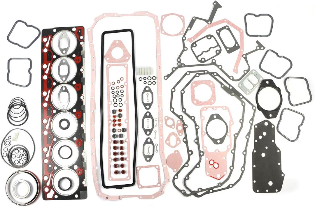 6B 6BT 6BTA Engine Overhaul Gasket Kit Fits for Cummins Dodge Ram Pickup 5.9L 12V Cummins Engine Excavator Aftermarket Parts