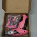 Hi-Spec Electric Screwdriver 27pc 3.6V Pink USB Small Power Screwdriver Set. Cordless & Rechargeable with Driver Bit Set