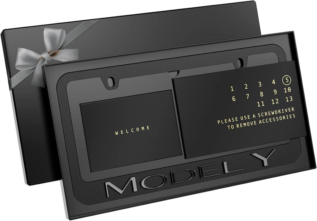 License Plate Frame (Black)
