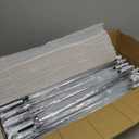 50 Pack Wedding Clear Umbrella Bulk for Rain, Transparent POE Auto Open,Large Windproof Stick Umbrellas with White J-Hook Handle for Guests, Wedding Bride Groom Photography, Prom, Graduation, Golf, Parties, Transparent Umbrella.