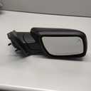 Side Mirror Right replacement for Ford Explorer 2011-2019 Power Adjustable Mirror Glass w/Heated Function,Turn Signal and Puddle Light 9 Pins Connector w/Black Cover passenger Side