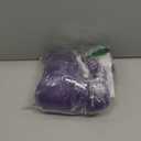 Long Purple Braid Wig for Women - Anime Costume Cosplay Base Wigs with Braids Ponytail Clip & Extra Hair Net for Stage Party Halloween Costume Cosplay, 47 Inches