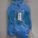 AlvaQ Shorts Romper for Women Dressy Plus Size Summer Short Sleeve Rompers with Pockets Cute Square Neck Wide Leg Short Jumpsuits Mini Dress, Blue, 2X-Large