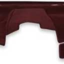 Coverking Custom Fit Dashcovers for Select Chevrolet Traverse Models - Poly Carpet (Wine)