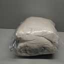 Bedsure Twin/Twin XL Size Comforter Set Beige, Boho Tufted Bed Set, Checkered Farmhouse Shabby Chic Bedding, 2 Pieces, 1 Plaid Geometric Comforter and 1 Pillow Sham