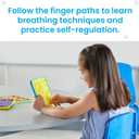 hand2mind Mindful Maze Boards, Tactile Sensory Toys for Toddlers, Calm Down Corner Supplies, Mindfulness for Kids, Occupational Therapy Toys, Quiet Fidgets for Classroom, Sensory Activity Board