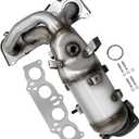JT Exhaust Catalytic Converter Compatible with Toyota Camry, Solara 2.4L 2002 2003 2004 2005 2006 (EPA Compliant)(Standard EPA Grade)