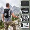 KUYOU Running Vest for Women & Men, Lightweight Hydration Backpack with 2L Water Bladder, Water Backpack for Trail Running, Hiking, Cycling & Marathon