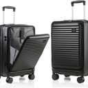 Carry On Luggage Airline Approved, 20 Inch Expandable PC Hardside Lightweight Suitcases with Spinner Wheels and TSA Lock