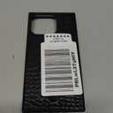 Cocomii  Rectangle Case Compatible with iPhone 16 Pro  Compatible with MagSafe, Crocodile Leather, Fashionable Pattern, Matte, Magnetic Phone Case for iPhone 16 Pro 6.3 inch, Black