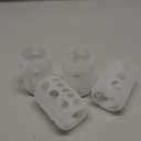 Silicone Baby Bottle Covers 4Pcs, Heat-Resistant Sleeves for Glass Bottles/Coffee Mugs, Non-Slip Grip & Baby Essentials for Newborn Parents Home Office Outdoor