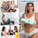 PRETTYWELL Wireless Bras for Women Molded Cup Comfort Push up Bra Mesh Seamless Full Coverage No Underwire Bra A to D Cup (S)