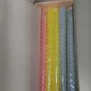 Unscented Candles Colored Taper Candlesticks,10 inches Dripless Tapered Candles Colorful Candle Sticks Candy Candlestick for Home Party Wedding Restaurant Holiday(8D12P-2PIBLGR)