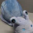 MUPI Snail Plush Pillow Toy Cute Stuffed Animal Snail Plush Kawaii Soft Decor Plushies Doll Gifts for Adults Kids Boys Girls Room Decor (Blue 23.6 Inch)