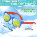 32 Pack Kids Sunglasses Bulk, Sunglasses Party Favors for kid, 16 Colors Neon Sunglasses with UV400 Protection, Gift for Birthday, Beach, School Prizes Goodie Bags Stuffers, Summer Pool Party Supplies