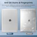 Seorsok Compatible with MacBook Air 13 Inch Case 2022-2018 Release A1932 A2179 M1 A2337 Touch ID,[100% Match Official Color] [Ultra Thin Armor] Protective Hard Shell Case&Keyboard Cover,Matte Clear