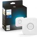 Philips Hue Bridge, Unlock The Full Potential of Hue Bridge System, Multi-Room and Out-of-Home Control, Create Automations and Zones, Smart Lighting Hub, Works with Voice and Matter-Compatible